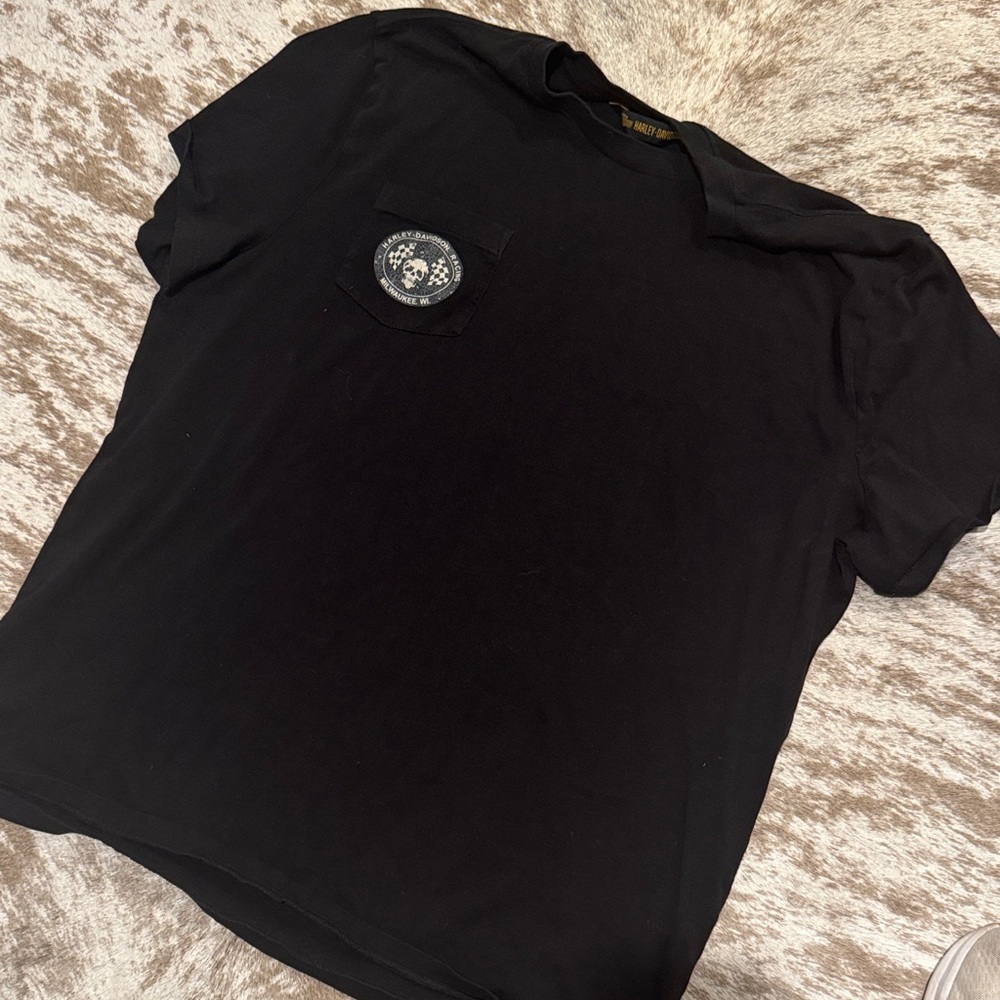Harley-Davidson Black Short Sleeve Tee
